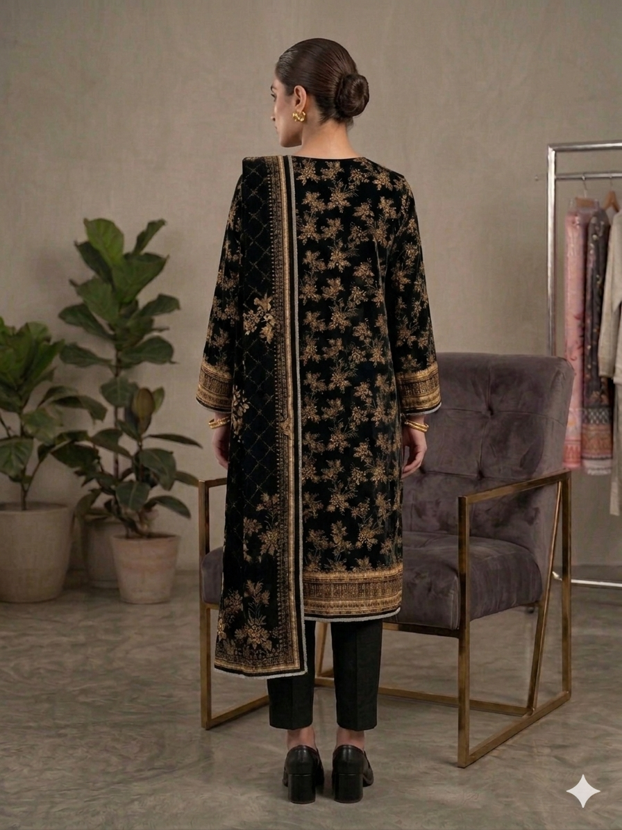 3PC Unstitched Dresses