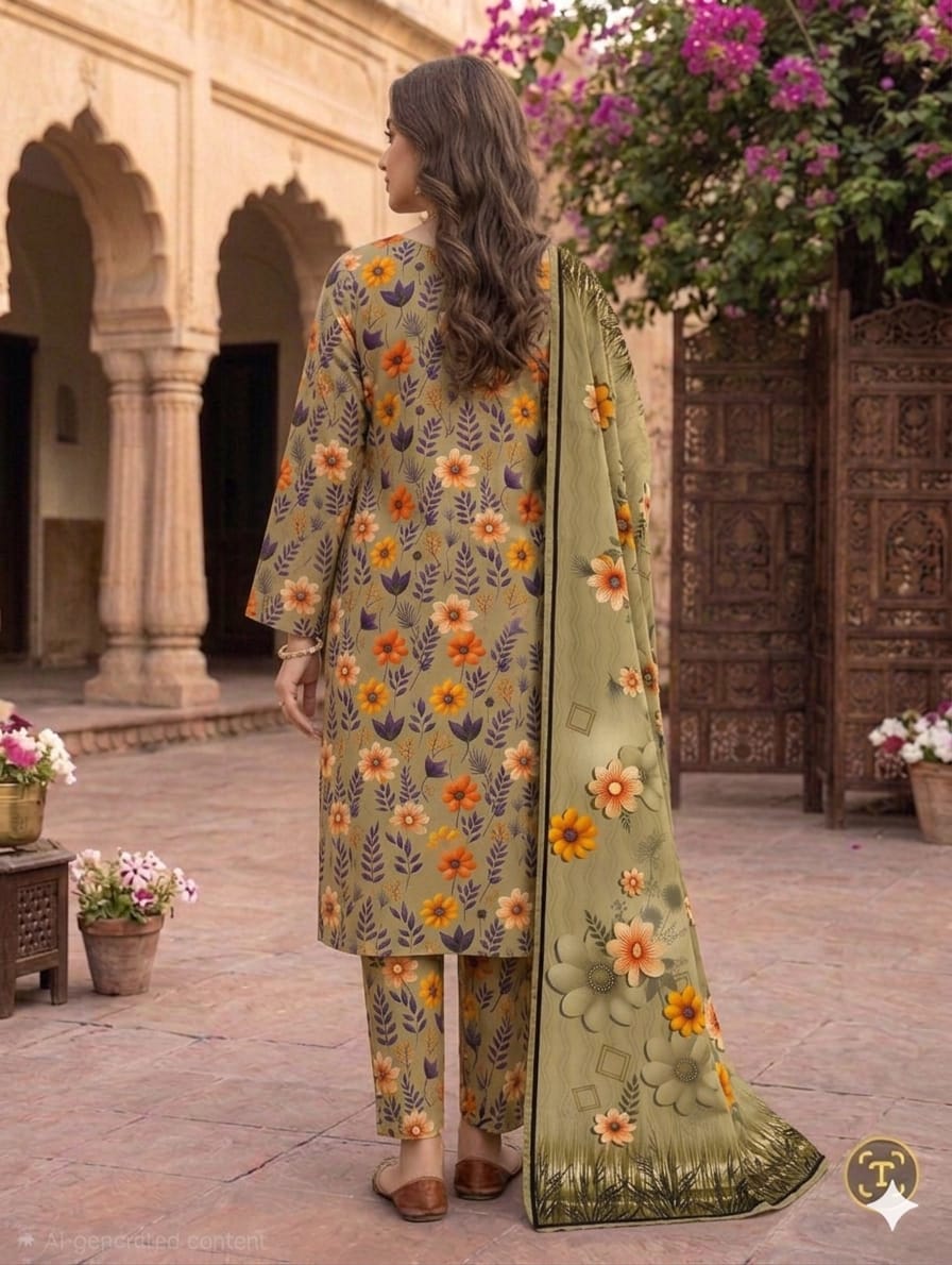 3PC Female Dresses