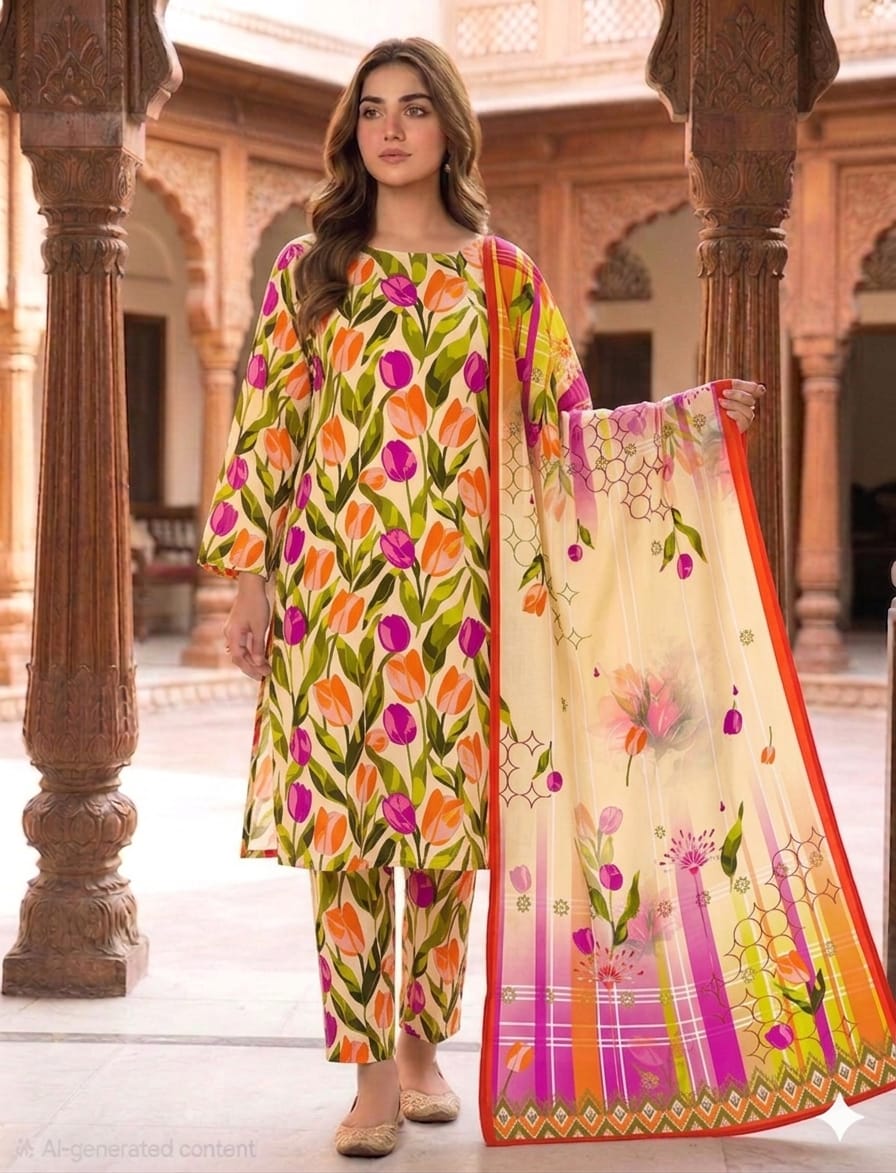3PC Female Dresses
