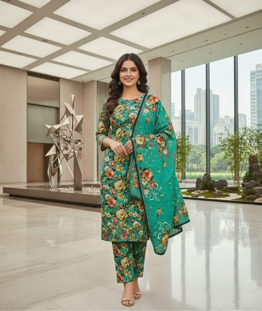 WomenUnstitched 3PC khaddar suits