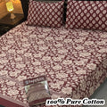 Pure Cotton 3PC Bedsheet